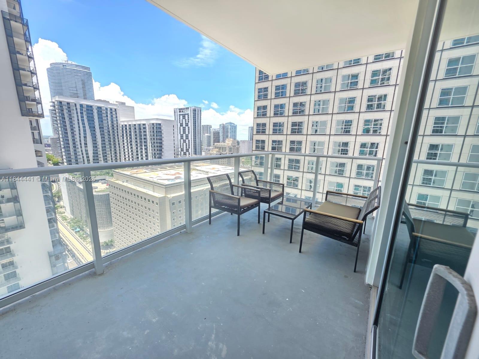 VERY NICE & WELL ILLUMINATED UNIT AT MET 1 BUILDING, THIS IS A BEAUTIFUL UNIT; WITH: S&S APPLIANCES, GRANITE COUNTER TOPS; WASHER & DRYER IN UNIT; RENTAL INCLUDES CABLE, INTERNET & AN ASSIGNED PARKING SPACE #1108.