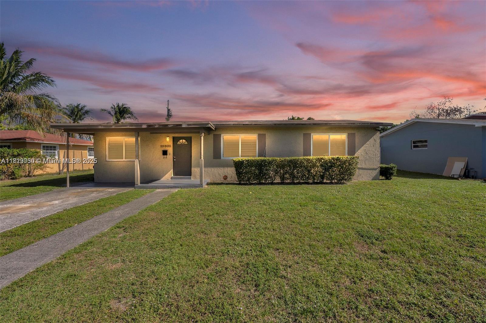 Property for Sale at 19801 Ne 1st Ave, Miami, Broward County, Florida - Bedrooms: 3 
Bathrooms: 2  - $450,000