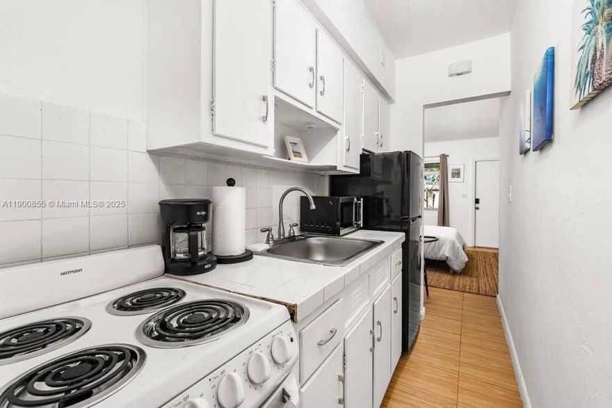 We are pleased to present this recently updated and fully furnished Studio apartment in the quiet and charming neighborhood of Victoria Park. It is centrally located near everything Fort Lauderdale has to offer. 1.5 miles from the beach, Las Olas restaurants, night life and much more. Coin laundry room located at rear of building. Water/trash included. FPL/Internet are the responsibility of tenant. Annual leases preferred. Contact the listing agent for a showing today! Fast move in, no hoa!!