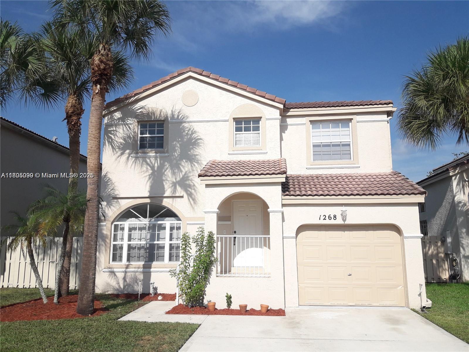 Rental Property at 1268 Nw 159th Ave 1268, Pembroke Pines, Miami-Dade County, Florida - Bedrooms: 3 
Bathrooms: 3  - $3,200 MO.