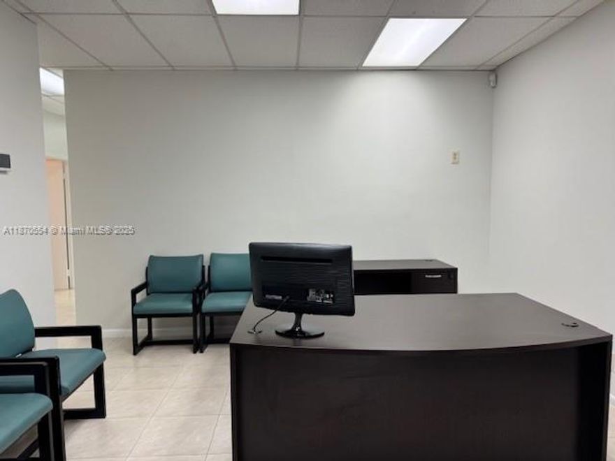 Office space in Hallmark building (one room ($725) or two rooms ($1250)).  Featuring tile floor and large window.  You will have an access to the office rooms, waiting room, kitchen, and restroom. Strategically located in Hollywood 
 on Ocean Drive.  Our office offers a prime location and easy access.