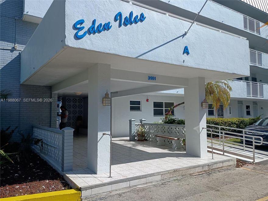 BEAUTIFUL LARGE 1 BEDROOM 1 BATHROOM LOCATED IN THE 55 + COMMUNITY AT EDEN ISLES CONDOMINIUMS
EASTERN SHORE'S, SCREENED BALCONY FACING TO THE CANAL. ASSOCIATION INCLUDE WATER, INTERNET, BASIC CABLE, CLUB HOUSE, POOL, BILLIARDS AND LIBRARY ROOM, GYM. SHORT DISTANCES TO SUNNY ISLES, AVENTURA, MIAMI BEACH. AVAILABLE DOCKAGE TO RENT. CALL LISTING AGENT FOR INFORMATION.