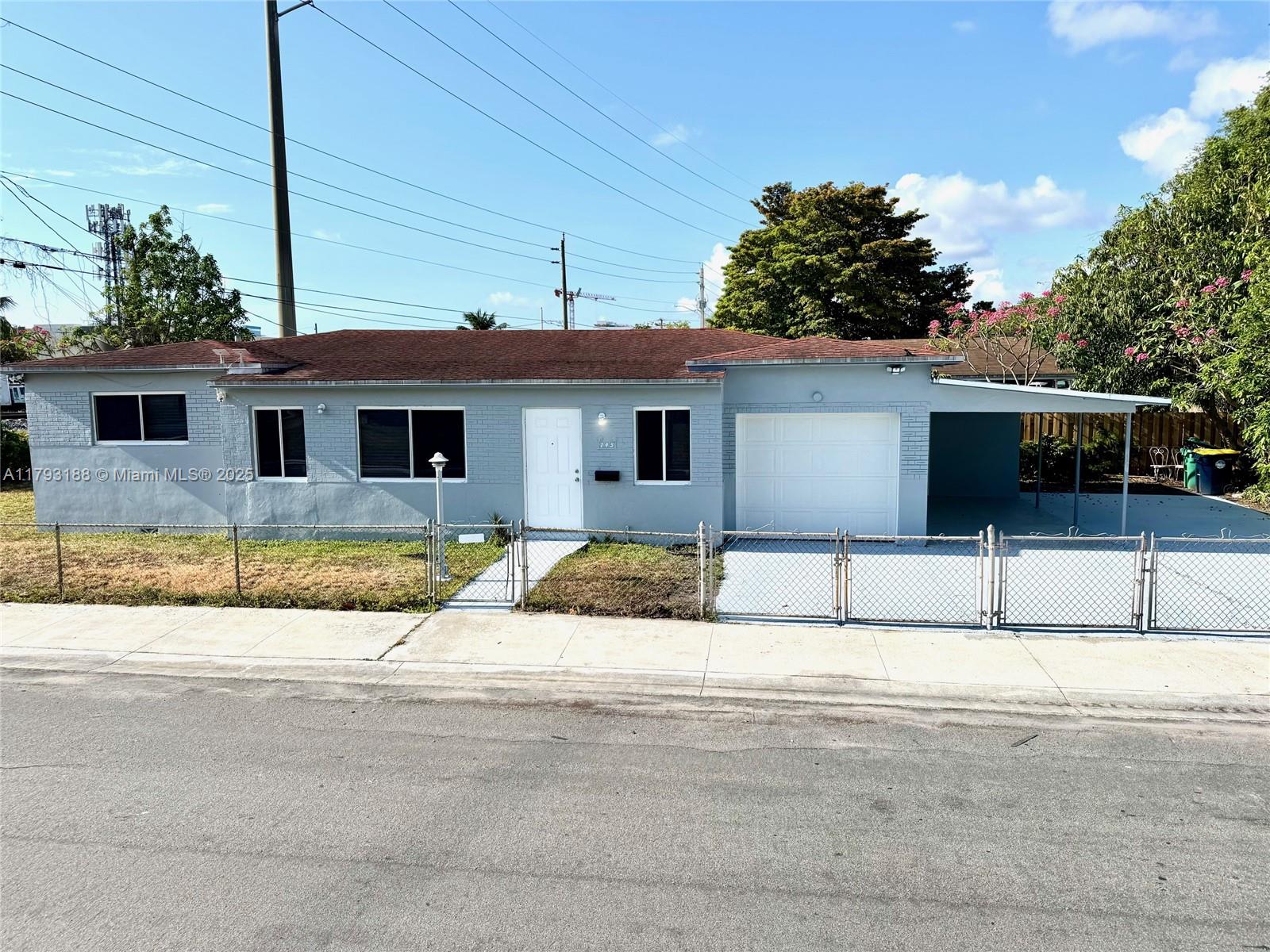 Property for Sale at 145 Nw 2nd St, Dania Beach, Miami-Dade County, Florida - Bedrooms: 3 
Bathrooms: 2  - $499,000