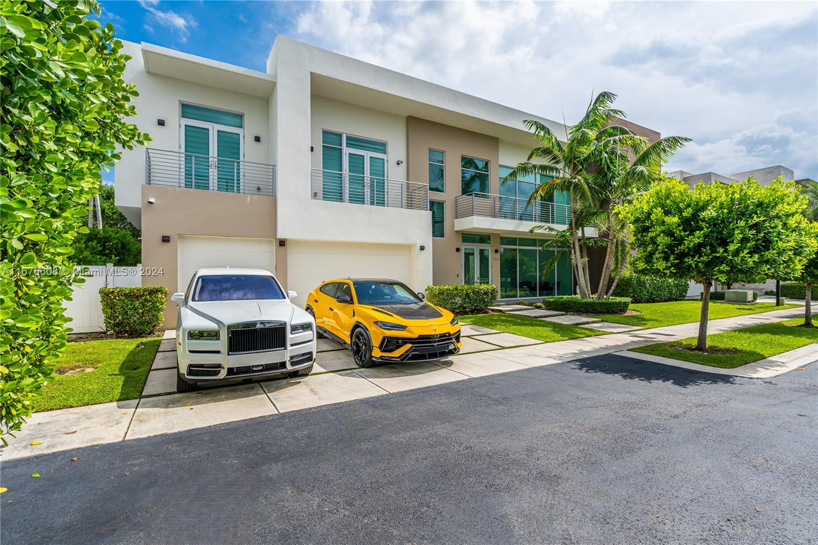 WELCOME TO AN EXTRAORDINARY MODERN ESTATE THAT EPITOMIZES LUXURY AND SOPHISTICATION. THIS MAGNIFICENT PROPERTY BOASTS UNPARALLELED FINISHES, BLENDING CONTEMPORARY DESIGN WITH TIMELESS ELEGANCE. EXPANSIVE LIVING SPACES FEATURE FLOOR-TO-CEILING WINDOWS, BATHING THE INTERIOR IN NATURAL LIGHT, AND STATE-OF-THE-ART AMENITIES, OFFERING A SANCTUARY OF COMFORT AND REFINEMENT. A SEAMLESSLY INTEGRATED GUEST HOUSE PROVIDES PRIVACY FOR VISITORS, COMPLETE WITH ITS OWN LUXURIOUS FEATURES, PERFECT FOR EXTENDED STAYS. FOR AUTOMOTIVE ENTHUSIASTS, THE PROPERTY OFFERS AN IMPRESSIVE GARAGE ACCOMMODATING MULTIPLE VEHICLES, ENSURING YOUR PRIZED COLLECTION IS HOUSED IN STYLE AND SECURITY. INDULGE IN THE PINNACLE OF OPULENT LIVING AT THIS REMARKABLE ESTATE, WHERE EVERY DETAIL HAS BEEN METICULOUSLY CRAFTED.