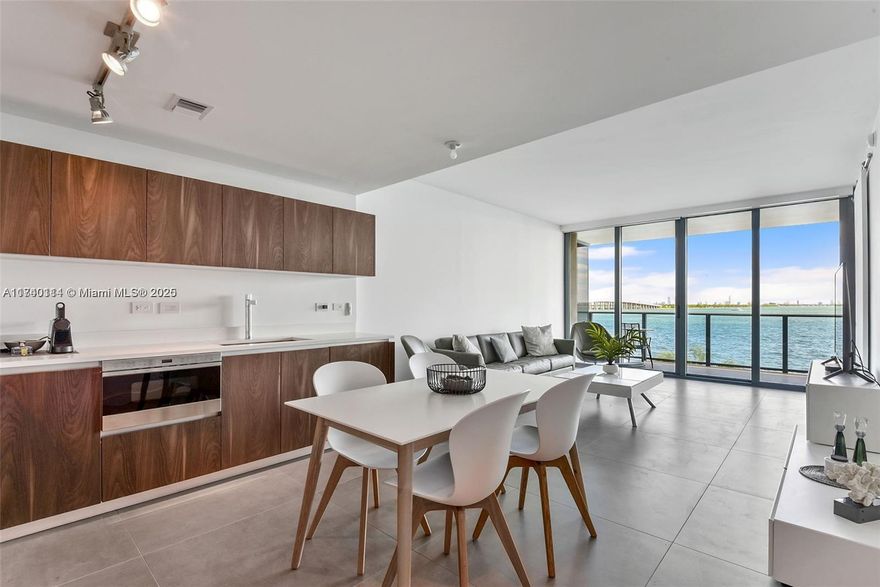 Best Priced 2 beds / 2 baths in the building. Welcome to One Paraiso, one of the hottest luxury waterfront building in Edgewater. Facing East over Biscayne Bay and Miami Beach Skyline ! Enjoy living in this beautiful flow through apartment called the Podium Unit, located on the third floor. Offering sensational feeling of being on a waterfront home with all the advantages of the condo lifestyle, such as state of the art Spa, Gym, Movie theater, 3 outdoor pools and much more . This unit comes with 1 assigned parking space.