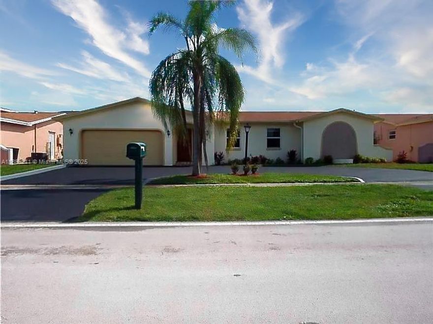 Spacious 4-bedroom, 2-bath pool home on a canal. This home offers multiple interior living and entertaining spaces, including a formal living room, dining area, family room, and updated kitchen with granite countertops. Both bathrooms have been tastefully renovated, adding to the home’s modern appeal. Exterior highlights include a circular driveway, partial hurricane-impact windows and doors, accordion shutters, and a gas generator. The oversized lot provides added space perfect for outdoor entertaining and waterfront views. Call and schedule your private showing today.