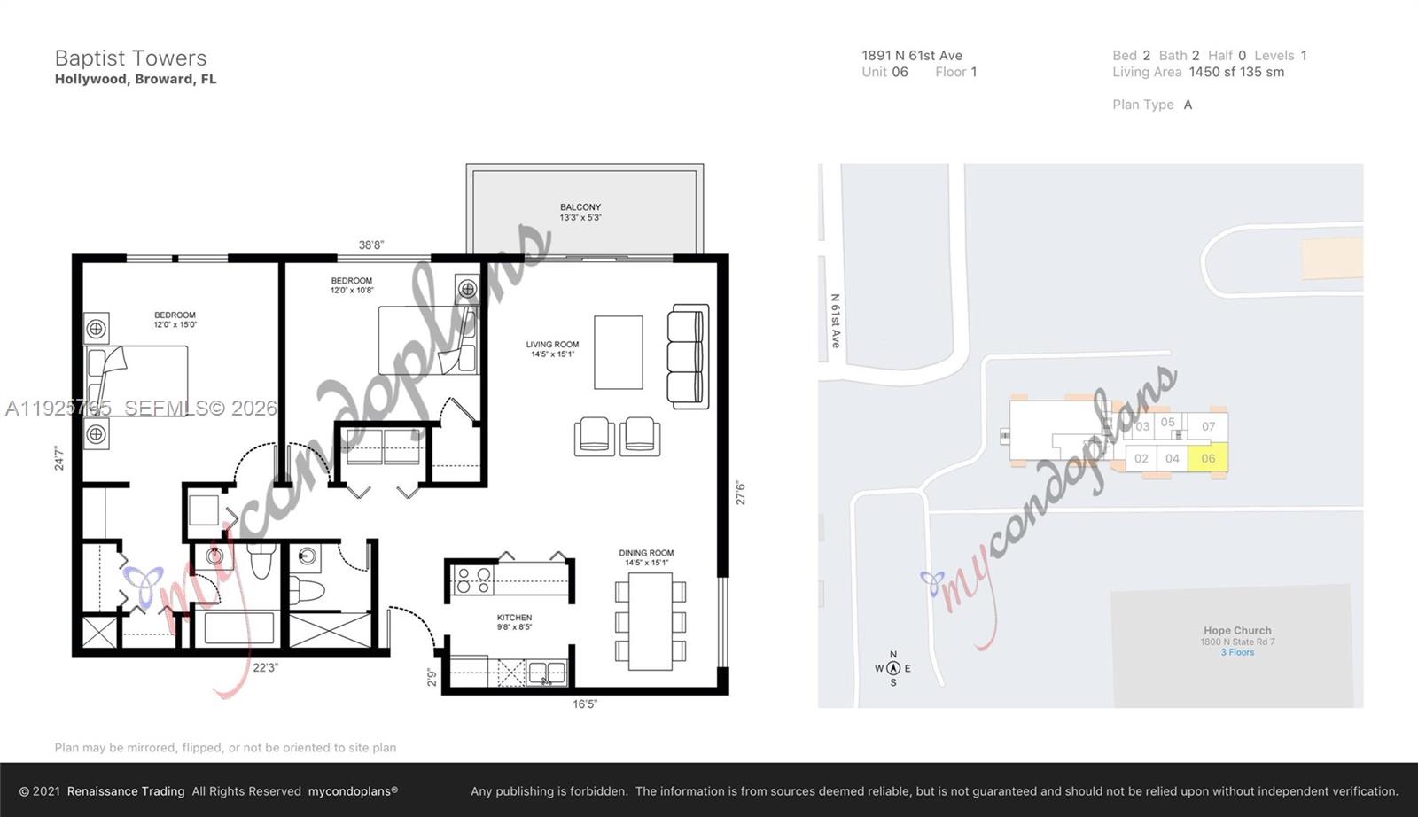 BAPTIST TOWERS CONDO - Residential