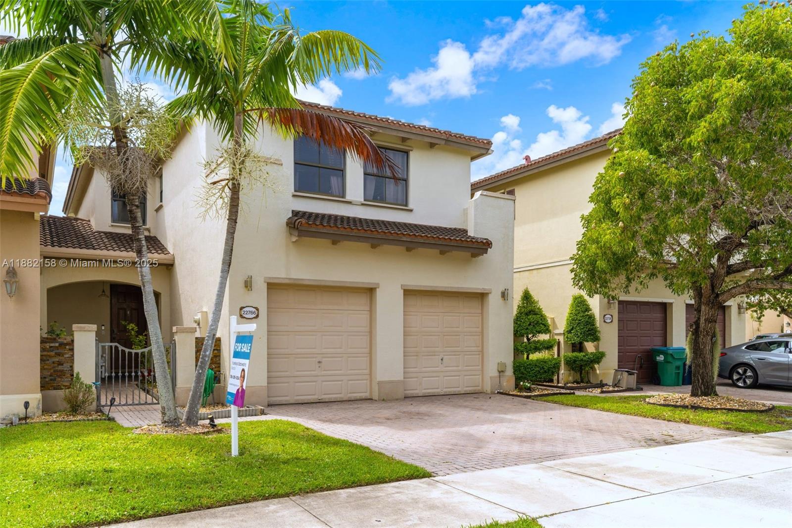 ENJOY FLORIDA LIVING IN THIS BEAUTIFULLY MAINTAINED 4-BEDROOM, 2 1/2 BATHROOM TOWNHOUSE LOCATED INSIDE "TRELLIS AT BAYSHORE" COMMUNITY IN THE SHORES AT BAYSHORE. THE KITCHEN IS EQUIPPED WITH SLEEK STAINLESS STEEL APPLIANCES AND OFFERS PLENTY OF SPACE FOR COOKING AND GATHERING. A DEDICATED LAUNDRY ROOM ON THE SECOND FLOOR ADDS CONVENIENCE, WHILE THE WOOD FENCED BACKYARD PROVIDES PRIVACY AND SPACE FOR OUTDOOR FUN. GREAT SIZE ROOMS AND A HUGE MASTER BEDROOM WITH A DOUBLE DOOR ENTRY. PLENTY OF CLOSET SPACE, 2 CAR GARAGE, AND MUCH MORE! CONTACT REALTOR YUREISYS SAAVEDRA AT (786) 295-3524 FOR AN APPOINTMENT TO SEE PROPERTY.