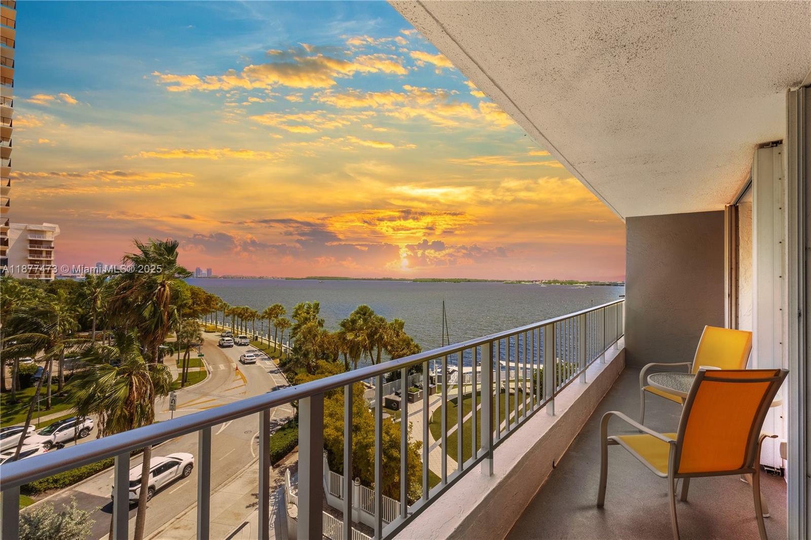 Experience unparalleled breathtaking views of Biscayne Bay and the Miami city skyline, while living the lifestyle you've dreamed of. Brickell Harbour is a boutique building in a quiet more secluded part of Brickell with less traffic, walking path overlooking the bay, walking distance to top dining, Brickell City Center, minutes from the highway, and much more. The building boasts an array of great amenities including a boat dock, fitness center, pool & jacuzzi with stunning views, BBQ area, 24/7 concierge, tennis, gym and community room. This meticulously maintained unit has lots of natural light throughout, marble floors, in-unit washer and dryer, assigned parking space; the perfect retreat offering both tranquility and vibrancy. Enjoy lifestyle, convenience and comfort in your new home.