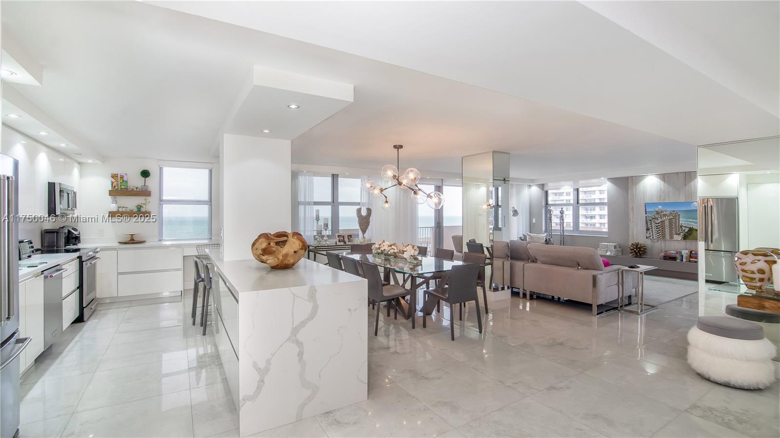 Rental Property at 1920 S Ocean Dr  Avail  5/1-11/30  Dr 8B, Hallandale Beach, Broward County, Florida - Bedrooms: 4 
Bathrooms: 3  - $5,500 MO.