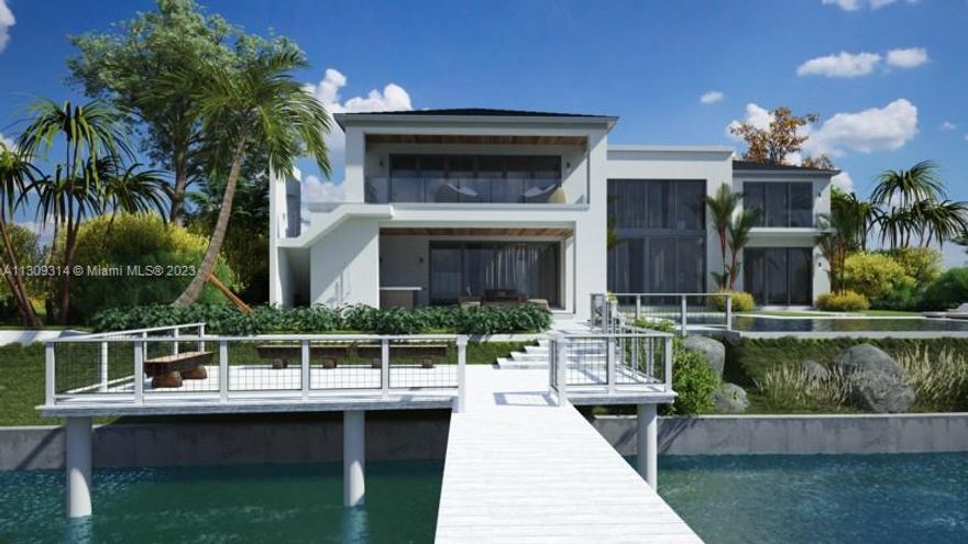 NEW CONSTRUCTION! TO BE COMPLETED EARLY 2023! Luxury at its finest, this beautiful home will be complete with nothing but the best!! Custom imported Kitchen with Bluestar ovens and gas cooktop, Italian Quartize countertops, Thermador refrigerator and freezers. Prep kitchen with Gaggenau refrigerator. For the wine lovers, there is the option of a 2000 bottle wine wall w/floor to ceiling glass,  custom elevator, a spectacular clubroom great for entertaining.  Fabulous Primary suite offers 2 separate baths with custom cabinets and tops. Tiling throughout the home is 48x48 Italian Porcelain tile.  Pool and Spa with great outdoor kitchen to enjoy Florida living.  Dock can accommodate for a large boat.