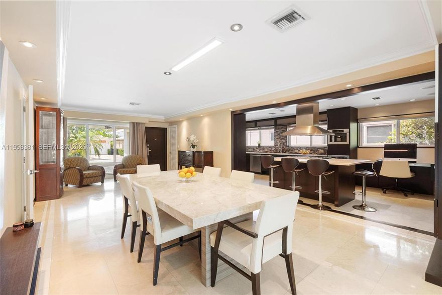 Beautifully renovated and bright furnished home in the heart of Surfside. This inviting residence offers an exceptional layout for comfortable family living, highlighted by a stunning brand-new kitchen with two sinks, all new appliances, built-in Miele coffee machine, wine cooler, built-in microwave and oven, gas stove. The home features a laundry room, private garage, and a private pool - a rare find in Surfside. Located 1 block from the beach and beachfront Surfside community center. Walk to parks, houses of worship, restaurants and world-renowned Bal Harbour Shops. Conveniently situated near the highly regarded Ruth K. Broad Bay Harbor K-8 School. Enjoy the best of Surfside, Bal Harbour, and Bay Harbor living in one of Miami’s most desirable and safest neighborhoods!