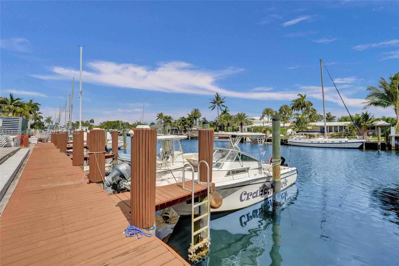 Investor & Boater Special! Renovation-ready 2BR/1.5BA waterfront townhome. Dock slip available immediately - up to 48’ with no fixed bridges and just minutes to the ocean—ideal for serious boaters. Located east of US-1 and north of SE 17th St, just minutes to Las Olas, beaches, downtown & FLL airport. Private patio, pet-friendly, and professionally managed. You can rent immediately. Tremendous upside potential for end-users or investors—bring your contractor and imagination. You have the ability to create and choose your own finishes! Rare opportunity in a prime waterfront location!