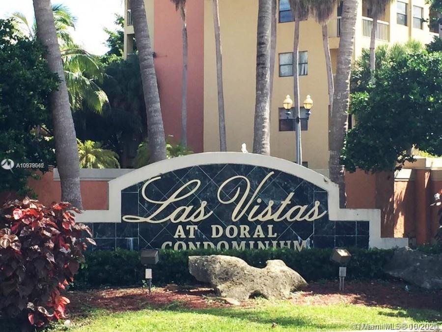 VERY LUMINOUS AND SPACIOUS 2 BED /2 BATH UNIT AT LAS VISTAS AT DORAL CONDO.
APPLIANCES: REFRIGERATOR, GLASS COOKTOP OVEN, MICROWAVE, DISWASHER, WASHER AND DRYER AND A/C AND HEATER. TILE FLOORS THROUGHOUT UNIT.
COMMUNITY HAS POOL, FITNESS CENTER, TENNIS COURT, AND 24 HOURS SECURITY.
LOCATED CLOSE TO COVENIENT STORES, MAIN HIGHWAYS, NEXT TO DOWNTOWN DORAL AND MUCH MORE!