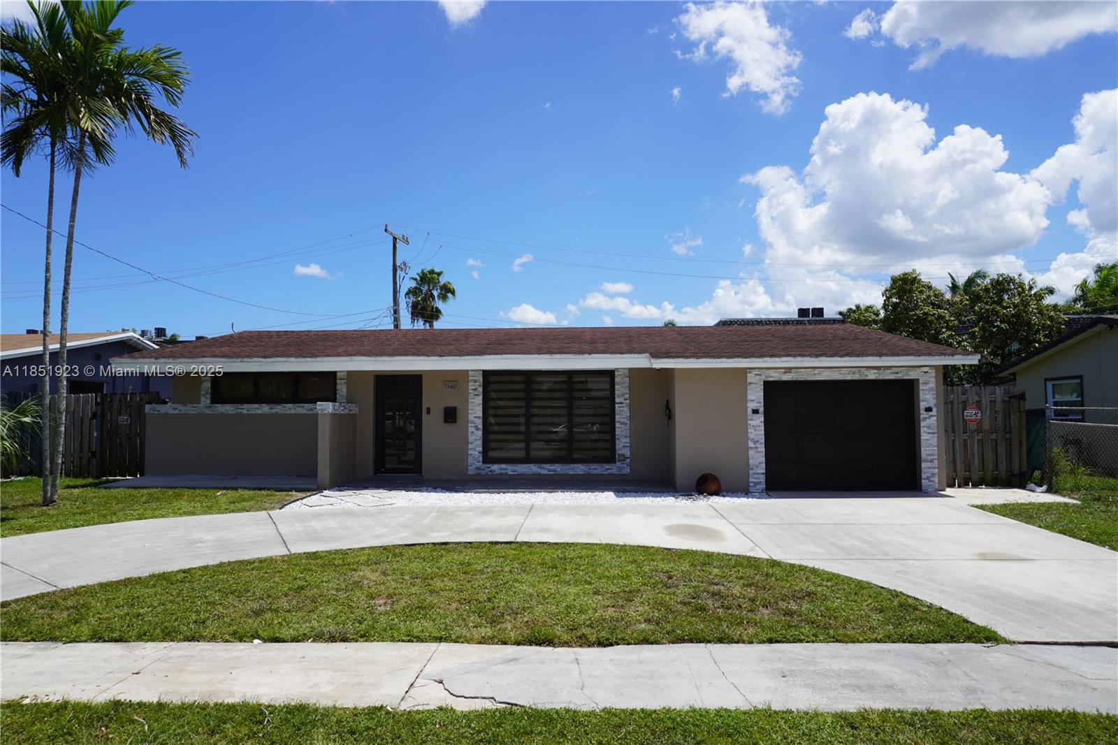 Charming Family Home in the Heart of Sunrise, Florida. Discover your new home in this beautiful 2-bedroom, 2-bathroom house, with a modified garage that can be used as an office or a third bedroom, located in a quiet and friendly neighborhood. This property offers an ideal space for families and professionals alike.The kitchen, fully equipped with modern appliances and ample storage space, is perfect for preparing delicious meals and enjoying family moments. The private backyard is a true oasis, ideal for relaxing or for children to play. Additionally, it features a terrace where you can host barbecues an enjoy warm summer evenings. Located near shopping centers, schools, parks,this house is not just a place to live,but a lifestyle. Security camera system is included with the house.