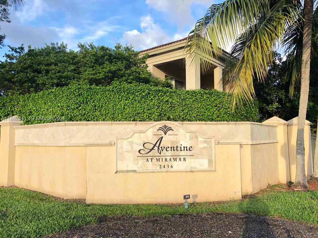 AVENTINE AT MIRAMAR CONDO - Residential Lease