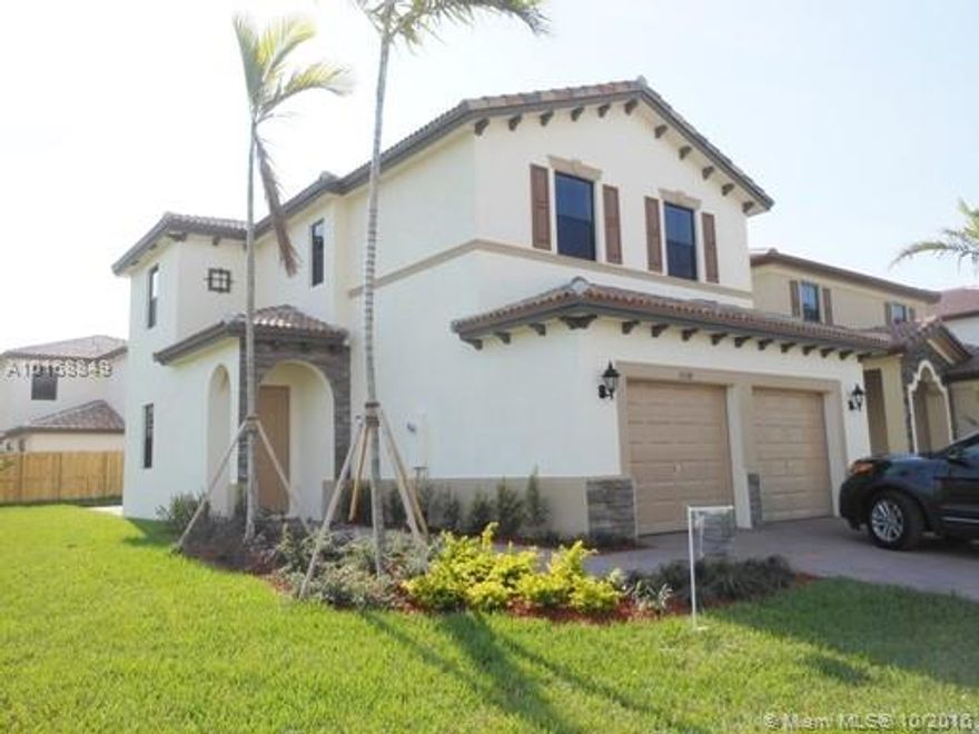 Large 2 story 3 bedrooms 2.5 baths with two car garage in gated Isles at Bayshore. This corner unit in the Tides section of single family homes has a fenced yard, stainless steel appliances and large master suite with separate tub & shower. This house gives you access to a beautiful club house, pool, gym and entertainment room.