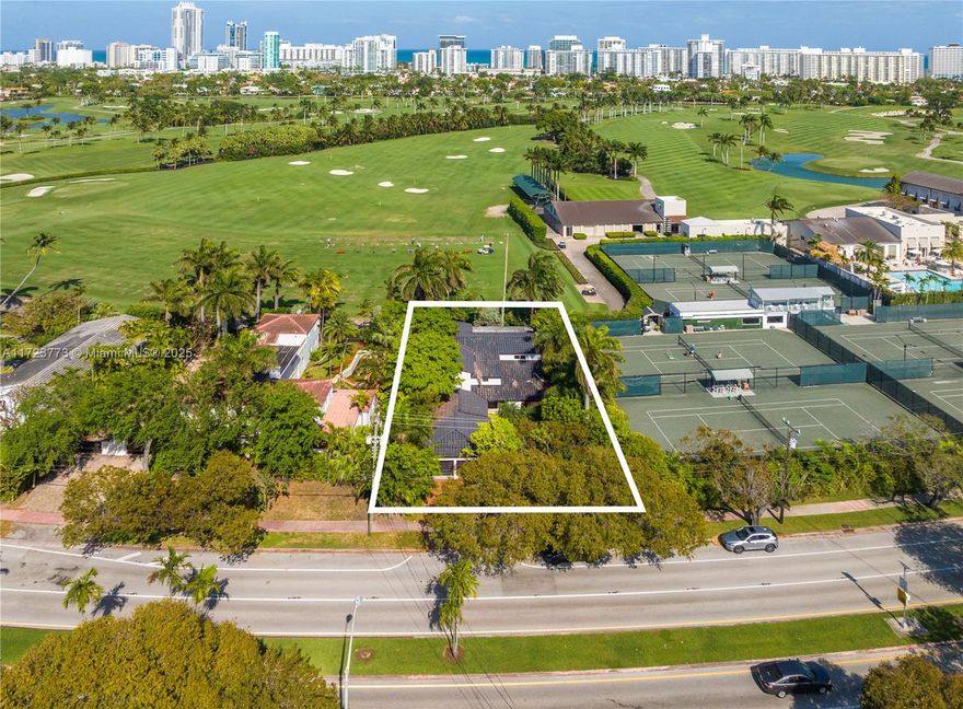 TWO STORY HOME ON THE LA GORCE COUNTRY CLUB GOLF COURSE IN THE HEART OF MIAMI BEACH. FEATURES INCLUDE: 3,762 (LIVING AREA) SF ON A 7,125 SF LOT WITH 5 BEDROOMS, 5 BATHROOMS, CHARMING GREAT ROOM, FLORIDA ROOM, FORMAL DINING ROOM, ENORMOUS MASTER SUITE. PROPERTY IS BEING SOLD AS IS.