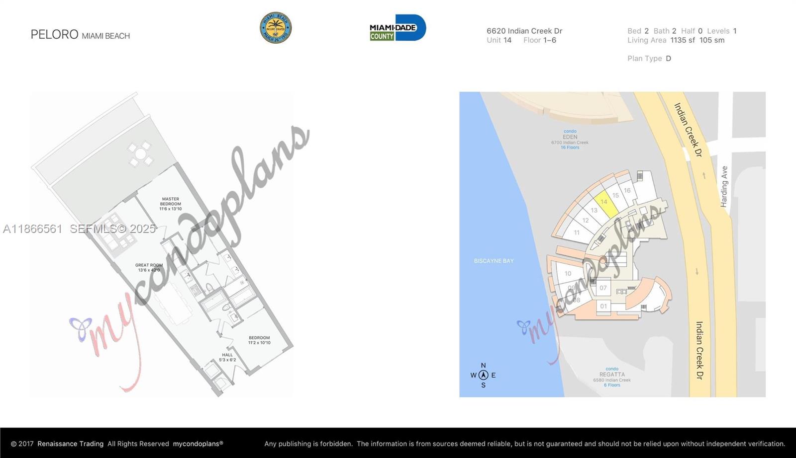 6620 INDIAN CREEK 114