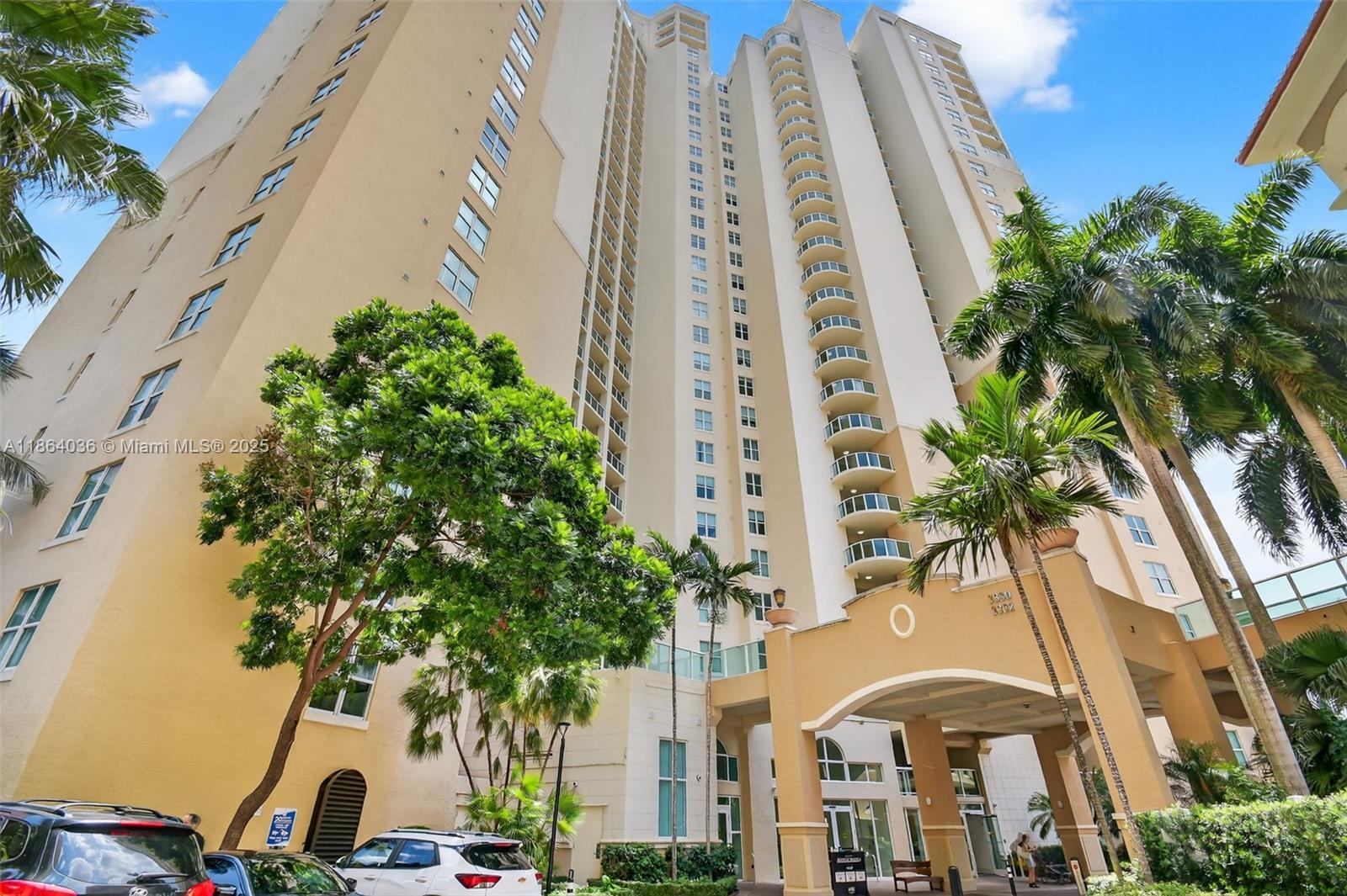 One of the best lines in the building! Luxury waterfront building featuring 3 Beds & 3 Full Baths residence, centrally located at the Hearth of Aventura. Unit is in great condition! Featuring marble floors, extra kitchen cabinets, all glass shower doors, newer HVAC system, High Impact Windows.. Enjoy amazing Ocean and Intracoastal direct views. Full-service building that includes a large and newly renovated Gym, Marina, BBQ Area, Party rooms, EV Charge stations, Pet Friendly, 24/7 Valet and security. Easy to show.
