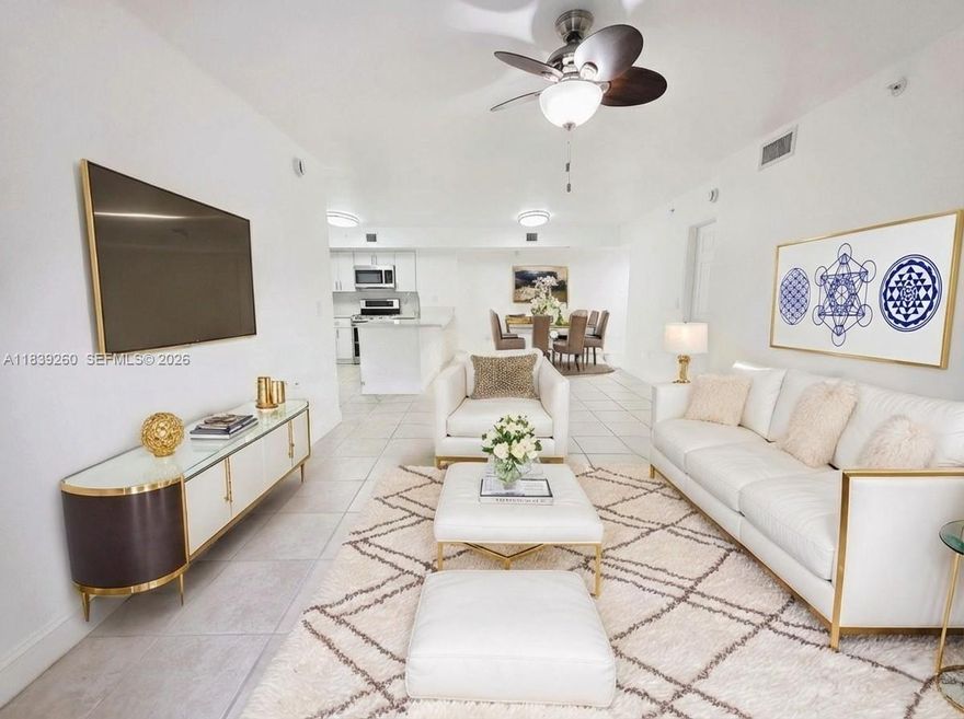 >>>Beautifully remodeled 2-bed, 2-bath split floor plan apartment! This move-in ready apartment features a spacious layout with new cabinetry and QUARTZ COUNTERTOPS in the kitchen and bathrooms. IMPACT WINDOWS in all bedrooms and IMPACT SLIDING DOORS offer safety. Includes stainless steel appliances. Ideally located near NSU, colleges, schools, HCA Florida University Hospital, major malls, and shopping centers with quick access to 595, I-75, I-95, and the FL Turnpike. Enjoy luxurious amenities: pool, cabana, billiard room, basketball, and tennis courts. <<< OWNER WILL PAY ALL APPROVED SPECIAL ASSESSMENTS AT CLOSING.>>> NO SELLER FINANCING AVAILABLE.<<<