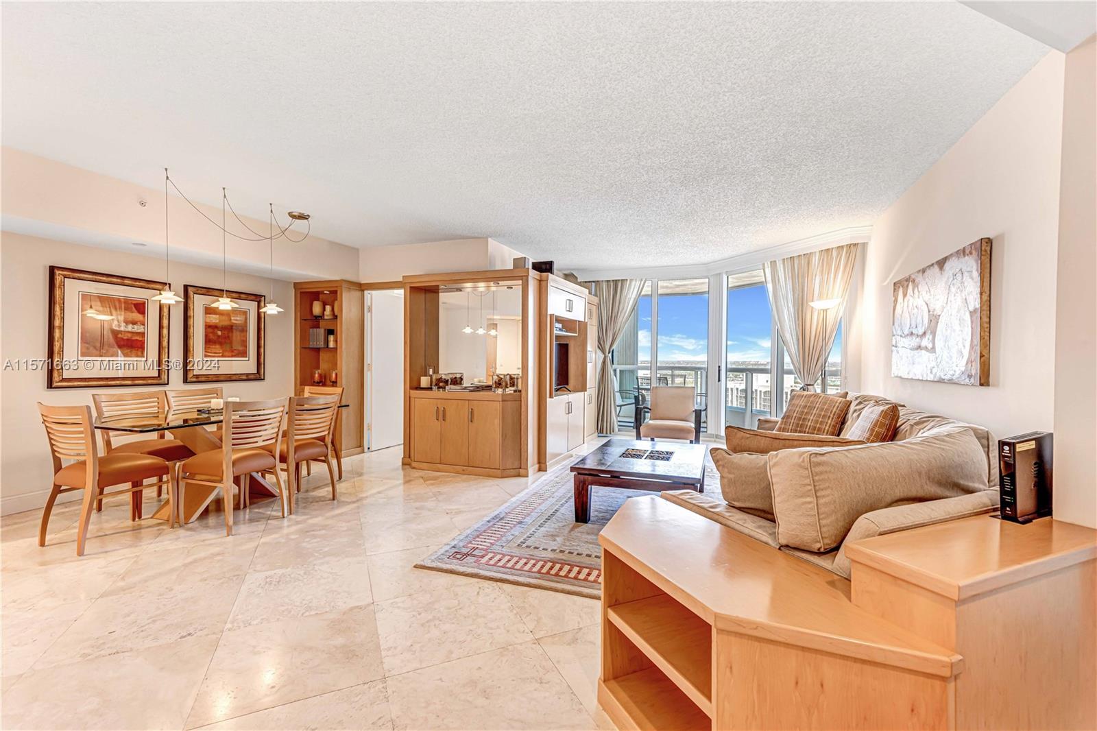 ***FURNISHED UNIT*** GORGEOUS 3 BED/2 BATH PLUS DEN FLOW-THROUGH UNIT. BEAUTIFULLY FURNISHED. MAGNIFICENT OCEAN, MARINA & CITY VIEWS FROM EVERY ROOM. THIS LOVELELY APARTMENT FEATURES MARBLE IN COMMON AREAS AND CARPET IN BEDROOMS, KITCHEN WITH GRANITE COUNTER TOP,BUILT INS, HURRICANE SHUTTERS AND MORE... ENJOY THE STATE OF THE ART CLUB & SPA. GREAT LOCATION... WALKING DISTANCE TO THE WATERWAYS SHOPPES AND RESTAURANTS.**NO PETS**