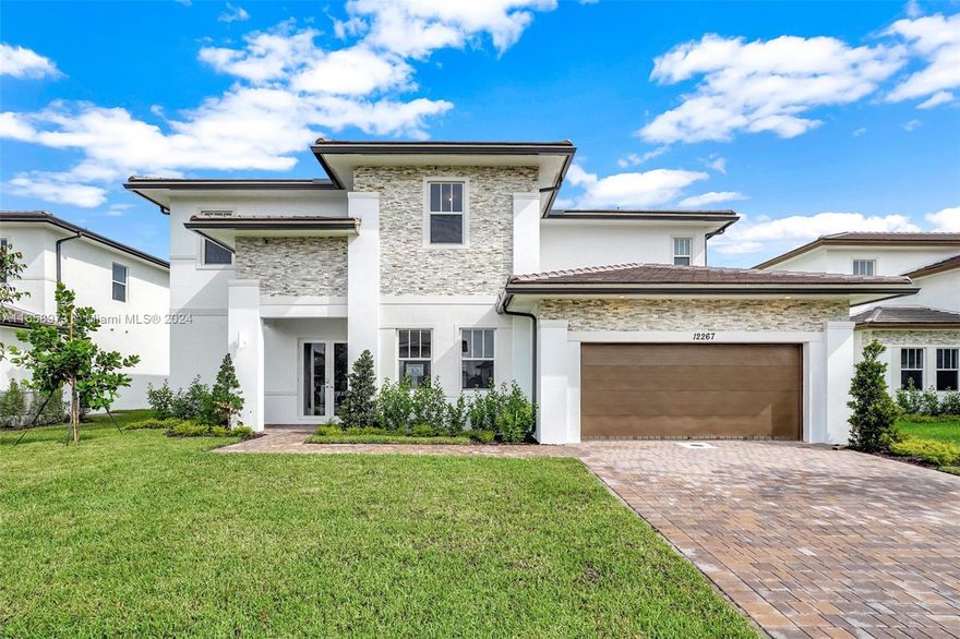 Welcome to Crescent Ridge in Davie, Florida! The newly built gated luxury community consist of 69 homes. The Arlington model offers four bedrooms, three full baths with an open concept on the first level. The ultra bright, modern kitchen is highlighted by an oversized island which is open to the family room. Additional features include a cabana bath, well appointed laundry room with tub, hurricane impact windows and doors with a 2 car garage. The home has never been lived in allowing you to add your finishing touches. Crescent ridge is situated south of 595 with access to the best private & public schools. Minutes from sawgrass mills mall.