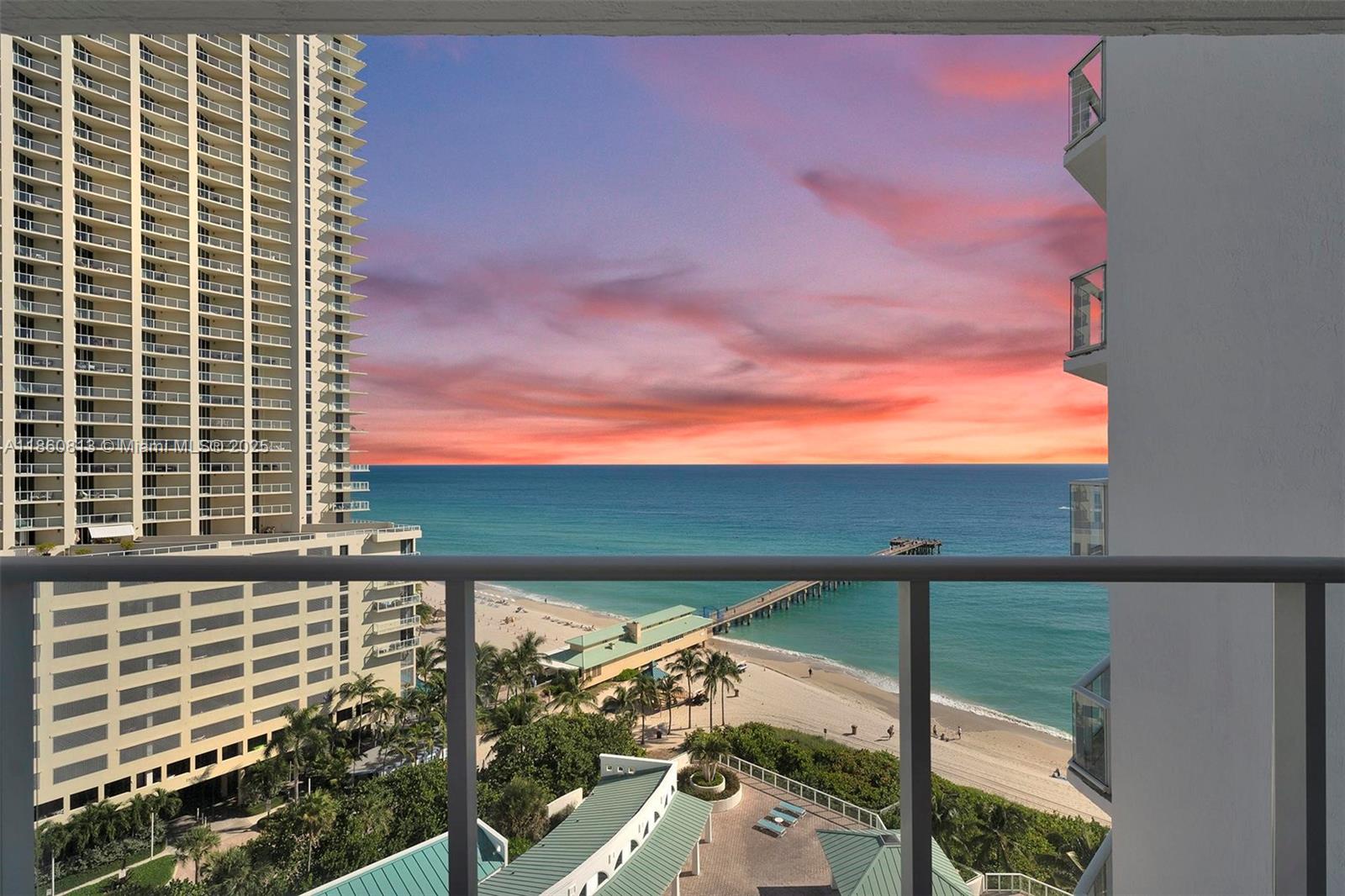 Indulge in the pinnacle of luxury living within this meticulously renovated 2-bed, 2-bath apartment nestled in the heart of Sunny Isles Beach's coveted Florida Riviera. This residence welcomes you with an open kitchen and oceanfront views, and provides balcony access from all bedrooms and the living room. Enjoy a resort-style lifestyle enriched by a beach club, beach service, a rejuvenating spa, a tennis court, and two exceptional restaurants. Keep your wellness in check with the state-of-the-art gym, treat yourself to spa therapies, or pamper at the on-site beauty salon. This is your opportunity to fully immerse yourself in the finest coastal living, with breathtaking ocean vistas as the backdrop to your exquisite home.