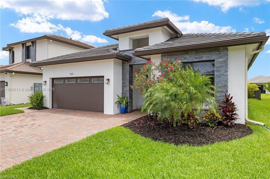 For the discerning few comes this well-appointed Greenview model with nearly $200k in upgrades! Features include extended driveway, underground propane for gas stove & grill, epoxy garage floors, custom entertainment wall, upgraded tile, sinks, faucets, closets, feature walls, wallpaper, electric shade, and stone landscaping. Backyard boasts Zoysia grass, oversized in-ground spa with splash area & bubblers, plus outdoor kitchen counters with electric. Located in sought-after Maple Ridge, residents enjoy a clubhouse with pool, gym, sauna, dog park, billiards, poker room & more, plus access to waterpark, sports parks, pickleball, tennis, shopping, and dining.