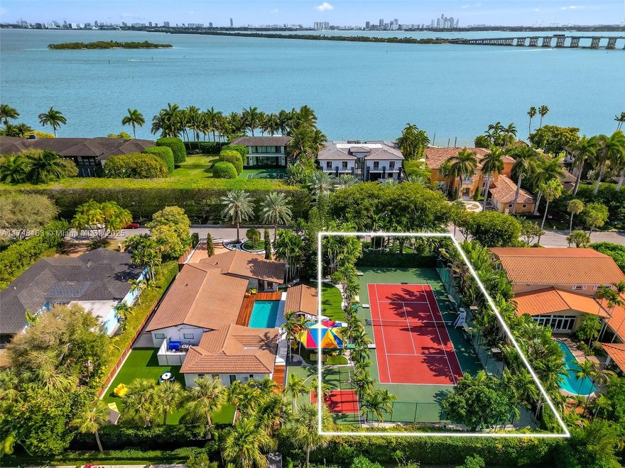BUILD YOUR DREAM HOME IN BAY POINT ! PREMIUM LOT located on the most exclusive street, Sabal Palm Rd across the recently sold $85M home, and other trophy homes worth over $100M. This 13,346 sq.ft. lot offers a prime opportunity to build a custom estate in Miami's only gated private community just 10 minutes from Miami Beach and Miami International Airport, near the Miami Design District, Midtown, Brickell, Edgewater and Wynwood. For those seeking more space, this lot can be purchased with the adjacent 13,346 sqft. property, which features a fully renovated home, for a total of $14,900,000 (See MLS A11748152), creating a sprawling double-lot estate with private tennis court. Private financing available.