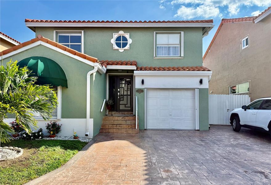 Spacious and well-maintained two-story single-family home featuring 4 bedrooms, 3 full bathrooms, and a 1-car garage. Convenient first-floor bedroom with a full bathroom, ideal for guests, in-laws, or a home office. Located in a desirable community with a low HOA and an excellent, highly convenient location close to major highways, shopping, dining, and everyday amenities. Functional layout with generous living areas, perfect for families or investors. Enjoy a relaxing private patio, ideal for outdoor entertaining and weekend barbecues. Shows very well with great potential. Motivated seller – bring all offers. Easy to show.