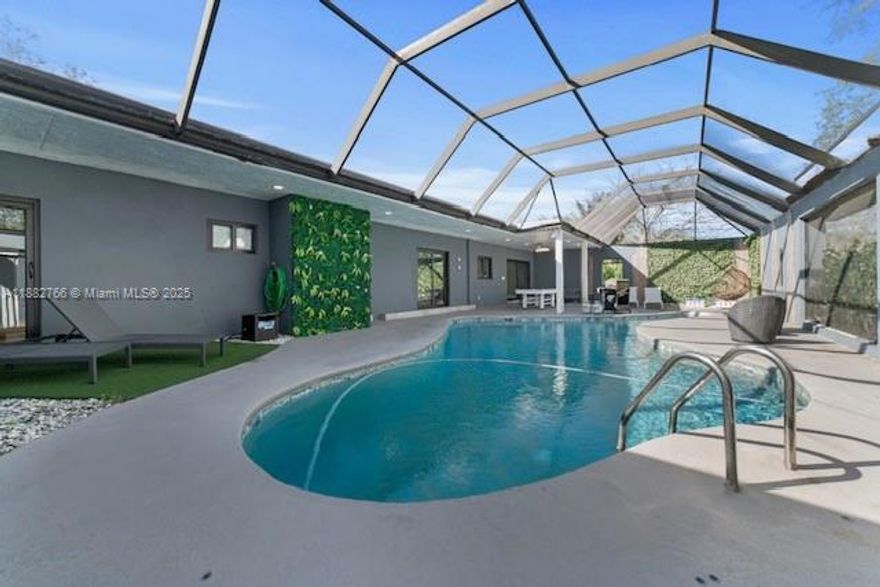 Welcome to this stunning residence located in the sought-after Cutler Bay neighborhood. This six-bedroom, four-bath home has been completely remodeled with luxurious, high-end finishes throughout.

Enjoy a modern gourmet kitchen featuring stainless steel appliances, quartz countertops, and custom cabinetry. Every detail has been thoughtfully designed to offer comfort, elegance, and functionality.

Step outside to your private backyard oasis with a heated swimming pool and spacious outdoor areas perfect for entertaining or relaxing under the Florida sun. The property sits on a corner lot of over 15,000 sq. ft., fully fenced for privacy and security.