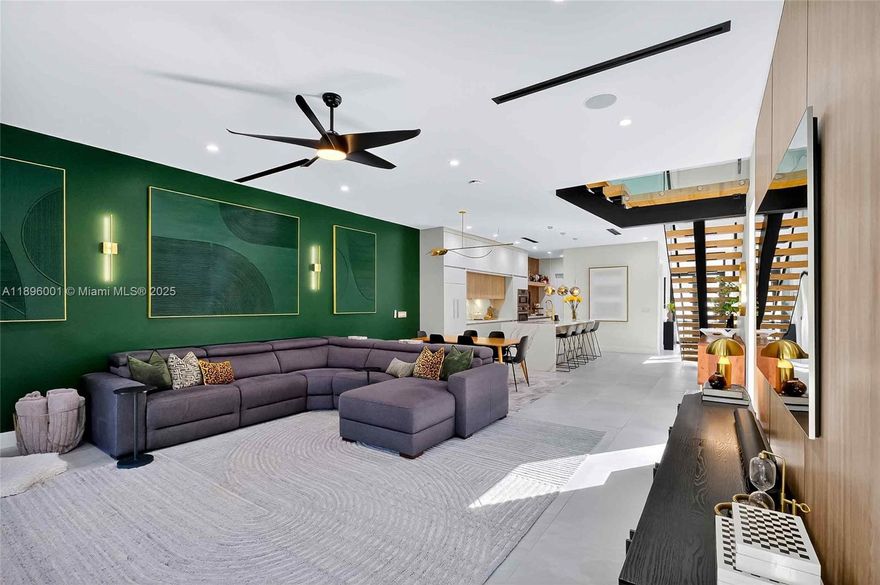Stunning, sleek new construction in the heart of Victoria Park! This fully furnished, move-in ready 4-bedroom, 3.5-bathroom home offers 3,074 sqft of modern luxury and designer craftsmanship. Measures 2316 Sqft under air. Features include 14-foot ceilings, glass staircase, custom lighting and paint throughout, 1 car garage and room for 2 on the driveway. Chef’s kitchen boasts marble countertops, premium appliances, and a wet bar, perfect for entertaining. Enjoy three private patios and an outdoor oasis complete with a custom built-in BBQ and steamer beside your private pool.
Located in one of Fort Lauderdale’s most desirable and secure neighborhoods, just steps from the park,  Las Olas Boulevard, fine dining, supermarkets, and the beach.
Home is offered fully furnished. A Must See!!!