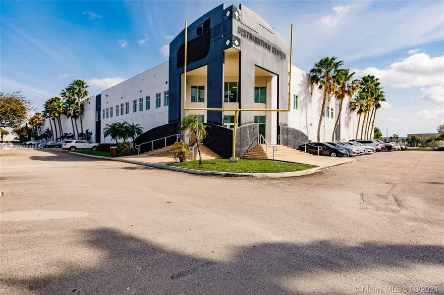 Jardack Commercial Realty Corp, As exclusive listing agents, are to present a fully-air conditioned, industrial facility at 9880 NW 25 Street, located in the heart of highly sought-after submarket of Doral, Florida and within an Industrial Park. The subject property consist of 101,200 square feet of gross leasable space . Total offices approximately 22,000 Sq. Ft. with elevator.  Building are powered by solar panels. 
The 100% air-conditioned building consist of a mix of office and warehouse space