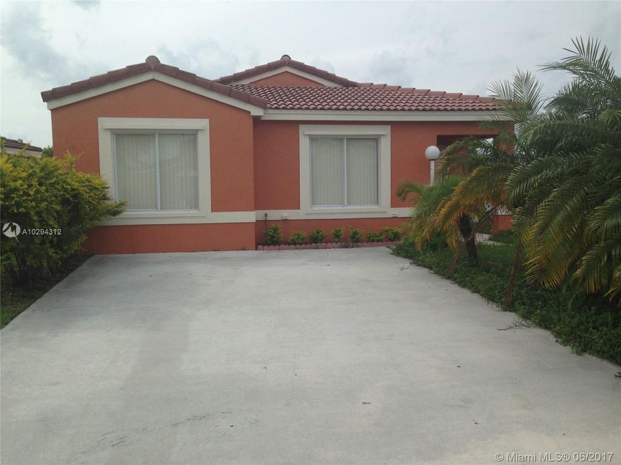 Spectacular, spacious, Move-in ready, 3 bedroom 2 bath, open floor plan, ceramic tile throughout, nice and clean in a very beautiful neighborhood with excellent schools.