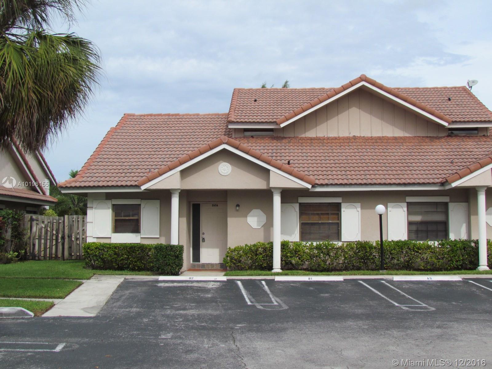 Coral Spgs Estate Twnhms - Residential Lease