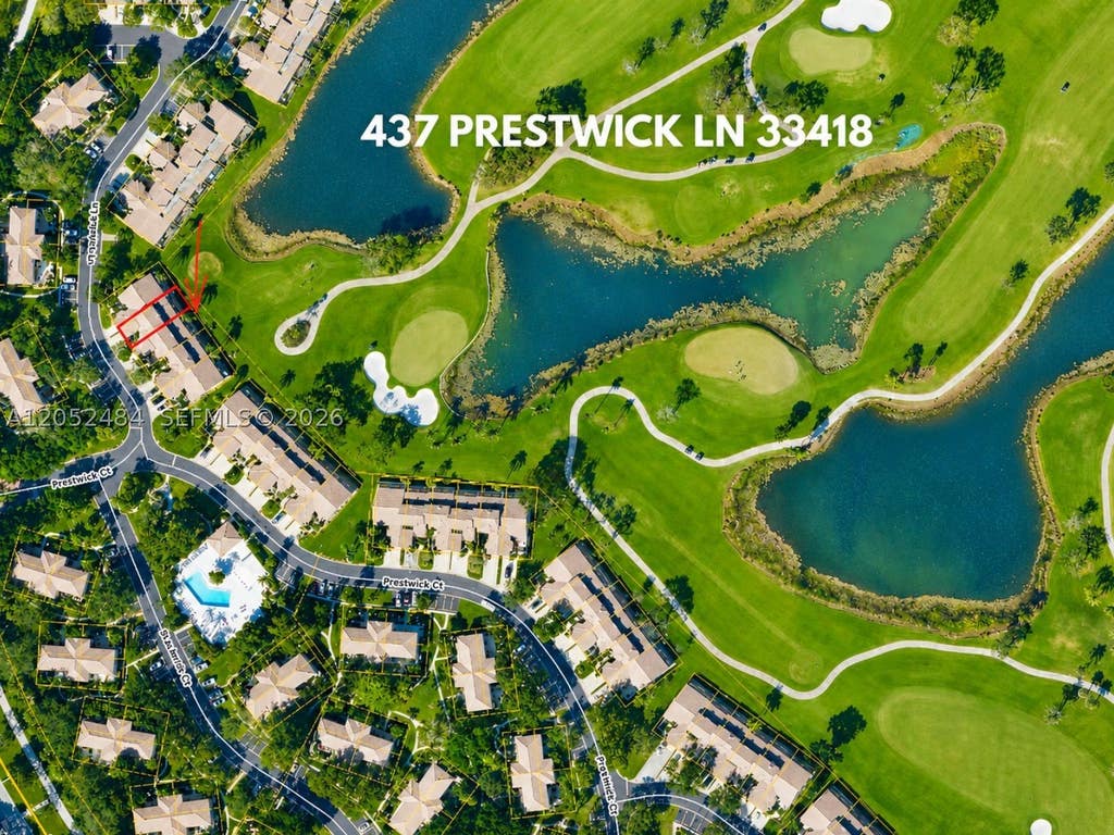 Photo of 437 Prestwick Ln, Palm Beach Gardens, FL 33418 (MLS # A12052484)