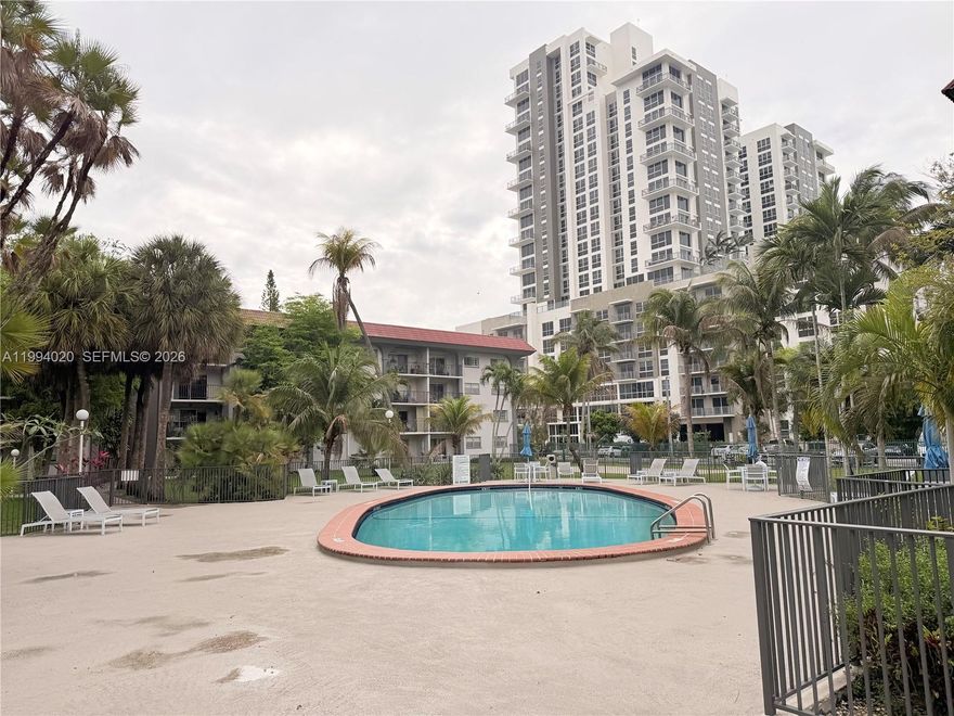 Seller Motivated! Investors or Home Owners Welcome! Large 2/2 spacious unit in the heart of Dadeland! Tile Floors throughout the unit, open concept for living room and dining area.  Lots of closet space. Large spacious Balcony.  Lush Gardens, Pool, and Common Areas! Building has security locked entrance, plenty of visitor parking. Across from Dadeland Mall, close to Highways, Metro Rail, US1 & UM! Schedule your showing today!