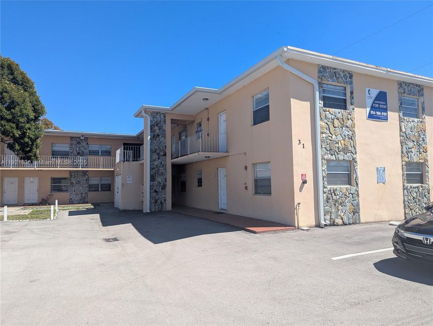 Spacious 2-bedroom apartment in the heart of Hallandale! Located just 1.5 miles from the beach and close to US-1, this unit offers unbeatable convenience. Enjoy easy access to grocery stores, shopping strips, casinos, and more. Featuring central HVAC for year-round comfort, this property has no HOA and offers fast approval—perfect for a quick move-in. Don’t miss out on this prime location with everything you need just minutes away!