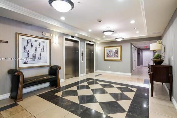 DOWNTOWN HOLLYWOOD - BEAUTIFULLY MAINTAINED & UPSCALE BUILDING - REGENT PARK! CALLING ALL INVESTORS! This tropical, urban, gorgeous condo is located just 1 block from downtown Hollywood in the heart of the “hot-spot” near restaurants, pubs, boutique shops & only minutes from the beach. This COMPLETELY UPGRADED unit has a large-sized balcony w/ a private view -hidden behind luxurious tree foliage. This bright & airy unit comes with a 3 yrs. old AC, 1 yr old Water heater. and NEWER SS appliances, NEWER wood based waterproof laminate flooring & is on the QUIET SIDE OF THE BUILDING Resort style pool & spa area inside this lush landscape community, covered parking, decor-styled clubhouse & modern fitness center. Like being in a fine hotel. CURRENT TENANT PAYING $1,950/MO. LEASE EXPIRES 12/04/25