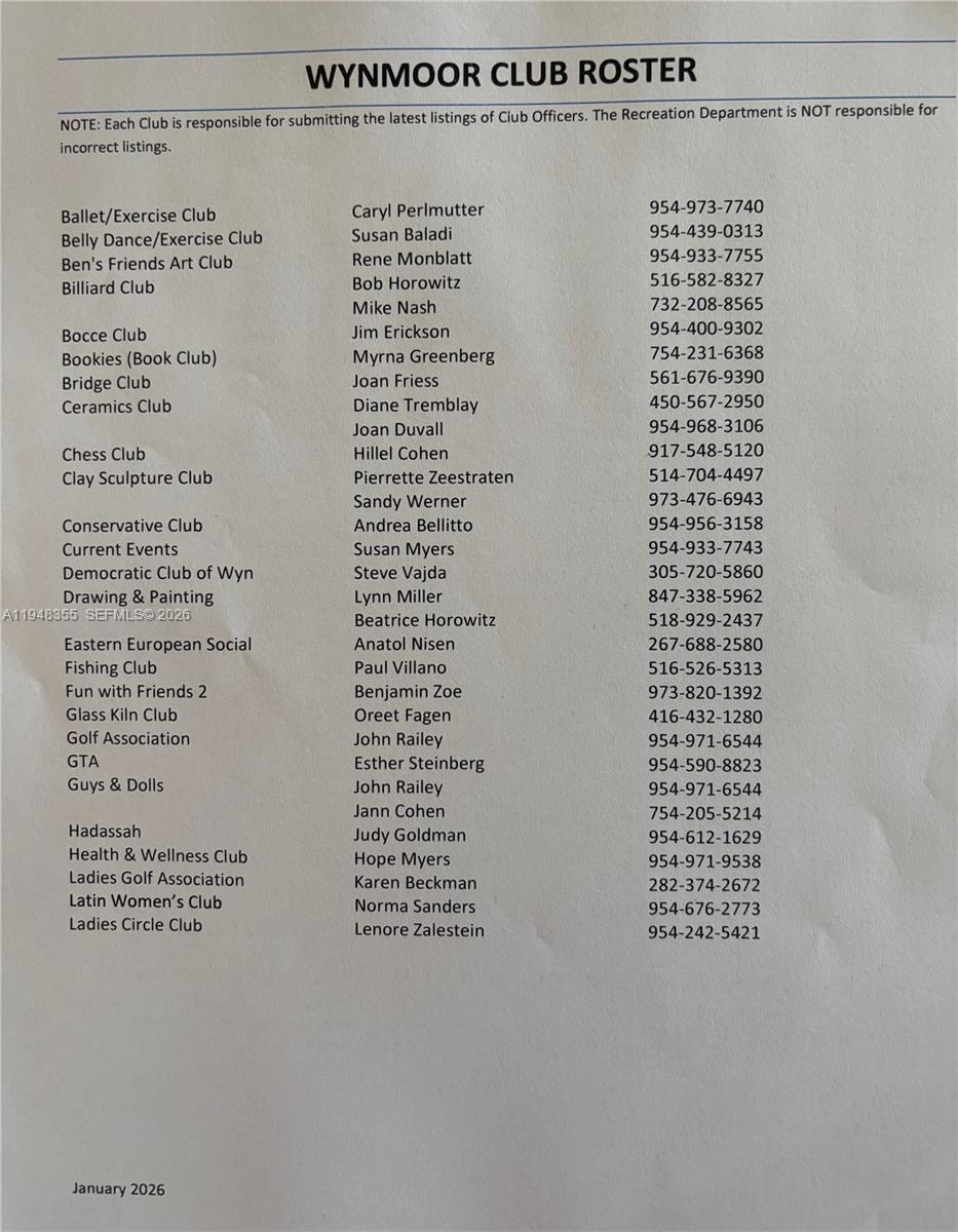 MARTINIQUE VILLAGE I COND - Residential