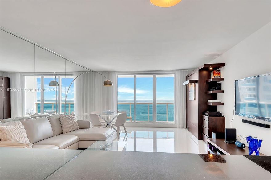 Available March 16, 2026 to May 31, 2026. Enjoy this winter in this magnificent, fully-equipped 960 SF apartment on the 11th floor, for up to four people, in the renovated Roney Palace Resort condominium. DIRECT Oceanfront, with open ocean views and balcony. One primary bedroom with a King bed, two full bathrooms, and a living and dining area. Spectacular views. Included is valet parking for one car. Three oceanfront heated pools with sun loungers, umbrellas, and complimentary towels. Poolside food and beverage service, access to a private beach with optional amenities, a gym, a jacuzzi, a spa, a beauty salon, a boutique, restaurants, bars, and a café. Good qualifications required.