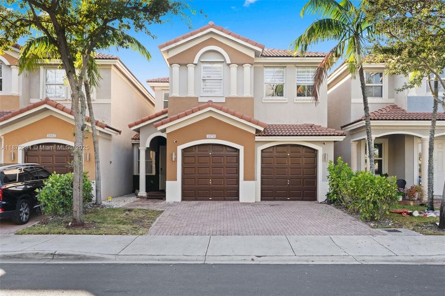 Experience the perfect blend of elegance and comfort in this beautifully remodeled 4-bedroom, 2.5-bathroom home in the heart of Doral. Designed with spacious interiors and soaring double-height ceilings, this residence offers an open and inviting atmosphere. Enjoy the convenience of a dedicated laundry room, two covered parking spaces plus two additional outdoor spots, and a private patio featuring a relaxing jacuzzi. Nestled in a serene gated community, residents benefit from world-class amenities, including a swimming pool, tennis, pickleball and soccer courts, a fully equipped gym, and a social hall. All of this within one of Doral’s most desirable neighborhoods. Monthly association fees: First Residential – $122 | Netherlands Association – $177.