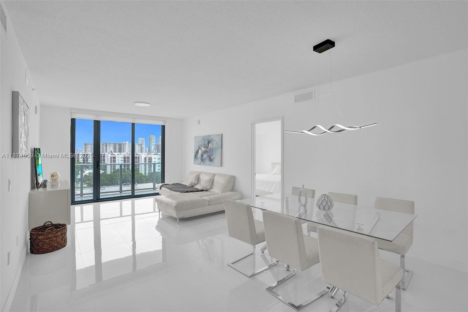 AVAILABLE SEPTEMBER 20TH, 2025. TURNKEY RESIDENCE AT PARQUE TOWERS WITH 2 BED, 3 BATHS PLUS A LARGE DEN, EXPANSIVE BALCONY OVERLOOKING SUNNY ISLES SKYLINE, OCEAN & INTRACOASTAL, WHITE PORCELAIN TILE THROUGHOUT, HIGH CEILINGS AND IMPACT GLASS WINDOWS. KITCHEN HAS HIGH END APPLIANCES, ITALKRAFT CABINETS AND BREAKFAST BAR. MASTER BEDROOM HAS A LARGE WALK IN CLOSET, LINEN CLOSET, LUXURIOUS BATHROOM WITH SEPARATE SHOWER & BATHTUB. ONE ASSIGNED PARKING SPACE, ONE VAKET AND STORAGE UNIT. BUILDING AMENITIES: FOUR POOLS, JACUZZI, GYM, BUSINESS CENTER, GUEST SUITES, WATERFRONT PATH, BUSINESS CENTER, FULL SIZE MOVIE THEATER, 24/7 FRONT DESK AND VALET. IMPECCABLE AND READY FOR YOU!