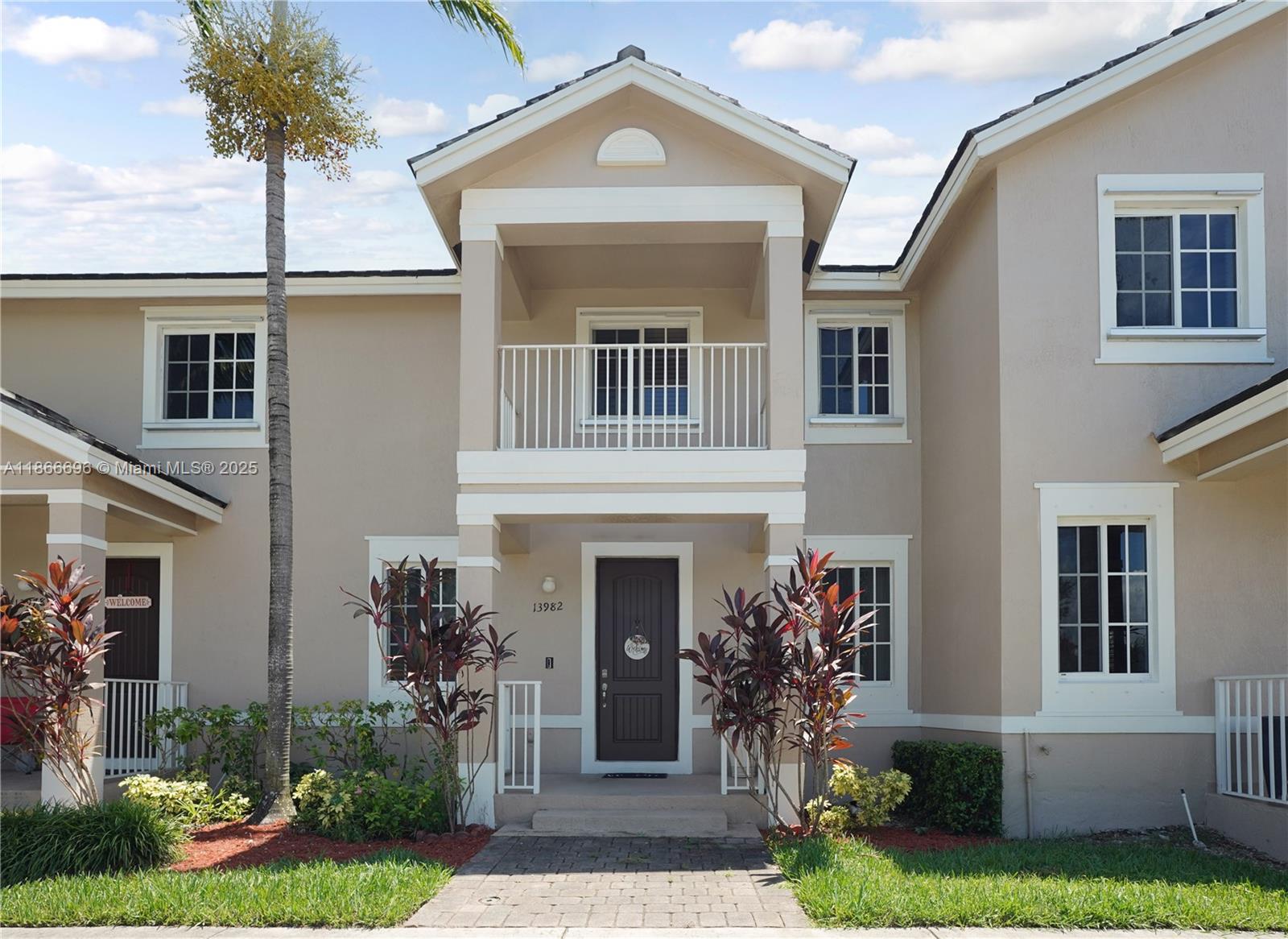 Beautifully maintained 2-story townhome in the highly sought-after Mandarin Lakes community! This 3BR, 2.5BA townhome features a spacious kitchen with granite countertops, stainless steel appliances, laundry room, and 1-car garage plus pleasant views and ample guest parking. The master suite offers a walk-in closet and wood floors upstairs add warmth and style. Enjoy resort-style amenities including 24/7 security patrol, clubhouse, pool, gym and children’s play area. Ideally located minutes from shopping, dining, schools, the Turnpike, Homestead, the Florida Keys, and you will not be far from all that Miami has to offer. A must-see!