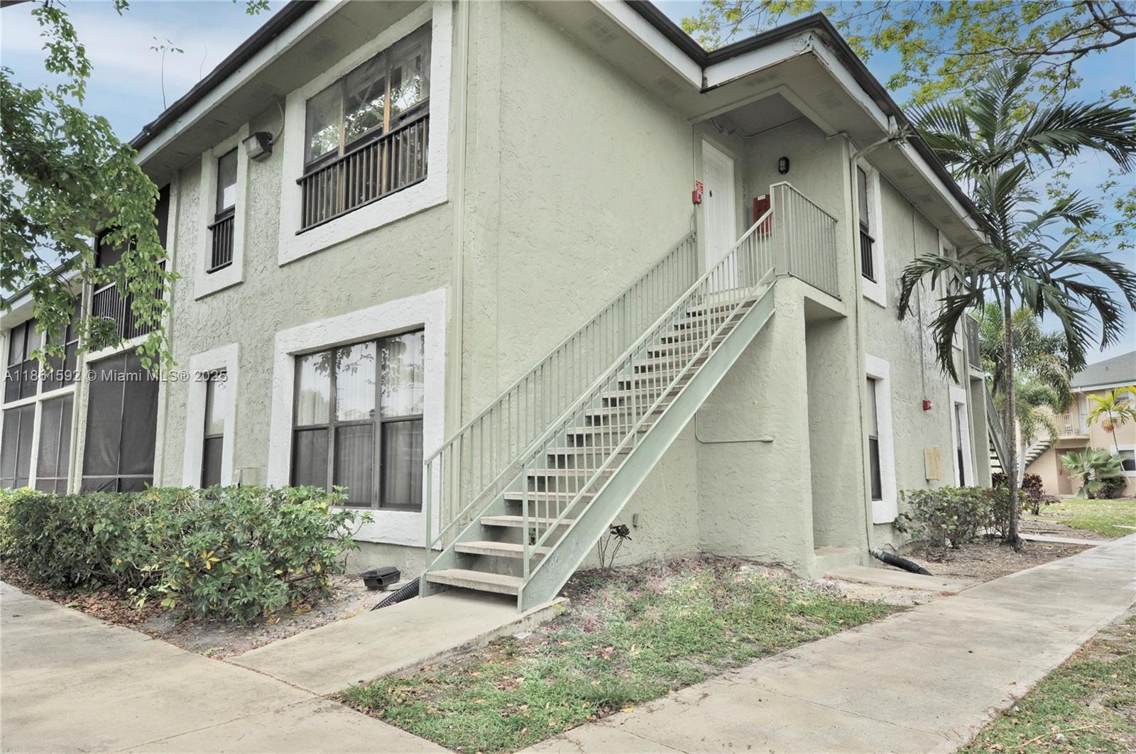 Charming 2-Bed, 1-Bath Condo with Excellent Amenities – Perfect for Living or Renting! This beautifully maintained 2-bedroom, 1-bath condo offers the perfect blend of comfort and convenience. Features include an in-unit washer and dryer, a screened balcony, and spacious living areas. The community boasts fantastic amenities, including a clubhouse, pool, exercise room, and more. Located just minutes from Sawgrass Mall, shopping centers, and restaurants, this condo is in a prime location. Whether you’re looking for a place to call home or a fantastic investment opportunity, this unit is ideal for both. Don't miss out—schedule a viewing today!----------UNIT RENTED TILL 1/31/2026, PAYS $1,850.00 PER MONTH - TENANT CAN SHOW THE UNIT MONDAYS AND TUESDAYS