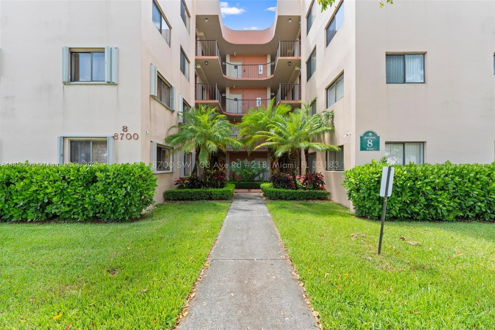 Discover this bright and spacious 3-bedroom, 2-bath corner unit in the desirable Horizons West community. Abundant natural light flows through every room, and the master suite boasts a generous walk-in closet. The unit features a well-designed kitchen with plenty of space to cook and entertain. Enjoy the screened balcony with an additional storage room for your convenience. Laundry facilities are located just steps away on the same floor, and water and trash services are included.
Experience the security and comfort of a gated community with 24/7 security at the gate, a sparkling pool, tennis courts, clubhouse, billiard room, and more—all just minutes from major highways, shopping, and dining in a clean, peaceful neighborhood.