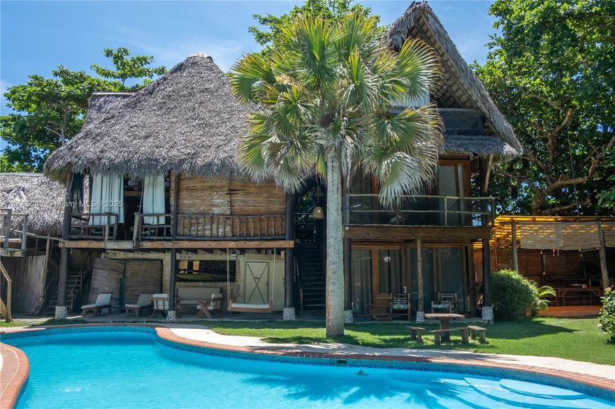 The hotel has  9 Eco Buildings and 1 Villa Española. The property sleeps up to 80 people. Features 22 equivalent rooms, 2 swimming pools, 6 jacuzzis, bar, restaurant, surf and kitesurf School, Spa, full parking lot. 

Gorgeous large open Eco Bungalow-Casa Tarzan, (5+5 people, 140 m2) right on the beach, 1 Eco Penthouse (4 people),  the 3 Eco luxury rooms ( 3 people each), 4 Kite Surf Suites.

All rooms have their own private bathroom, a large terrace, ceiling fans, Orthopaedic Simmons mattresses, closets, safe boxes, indoor and outdoor furniture, hammocks. 7 rooms have AC, Cable TV, fridge, 2 have jacuzzis , 2 have hot tubs.