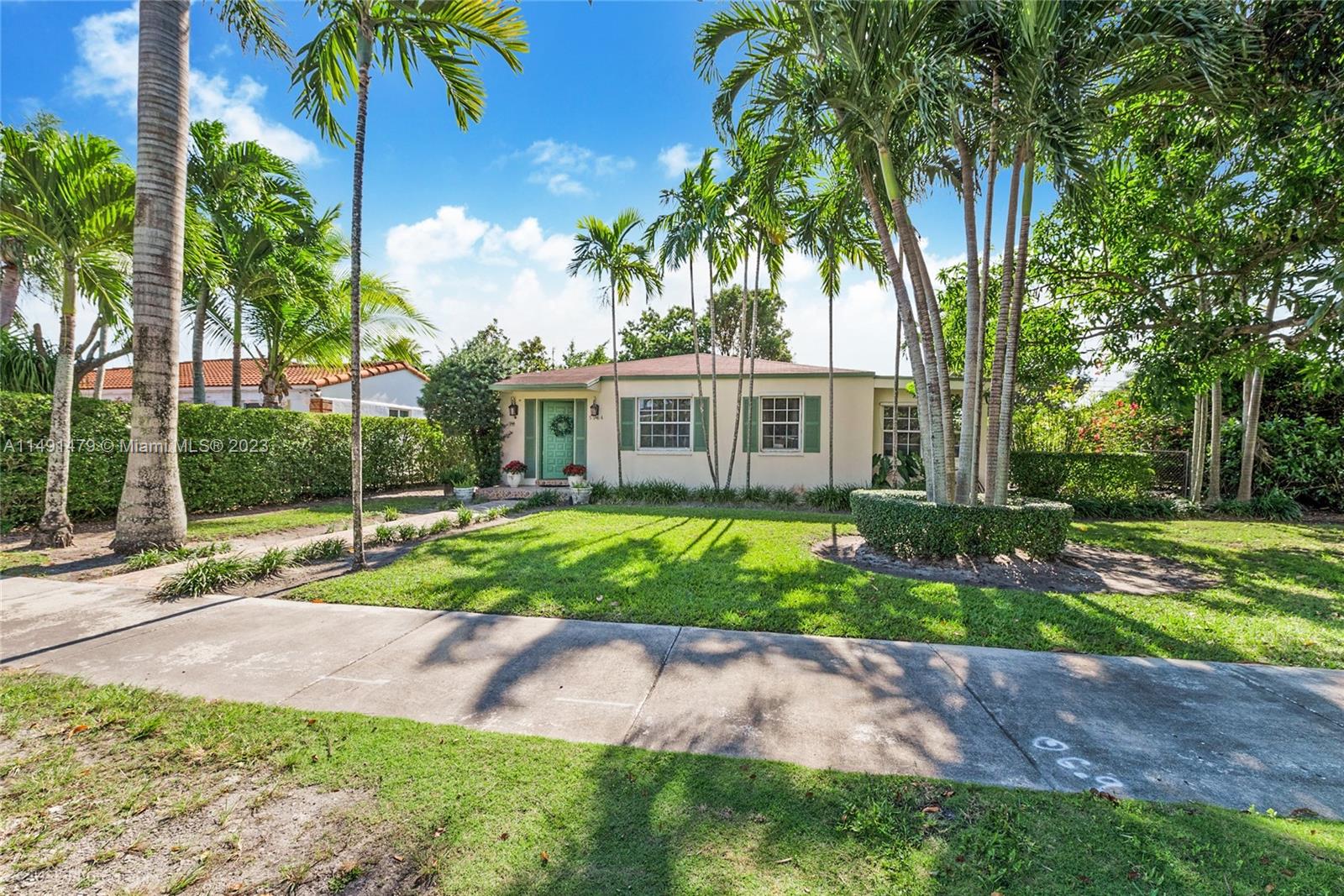 Welcome to your tranquil dream home with attached in-law quarters. This stunning property is situated on a spacious corner lot, offering a vast expanse of greenery w/ a huge backyard that presents limitless opportunities for expansion & creation. Immerse yourself in the cultural richness, exquisite dining options & boutique shopping that Coral Gables offers. Attached in-law quarters are ideal for family, home office, rental income, etc.. Surrounding this haven is a fence that provides security & privacy, ensuring that you can fully enjoy your sanctuary w/o any disturbances. Fruit trees surround the house which includes Carambola, Zapote, Sugar apple & mango trees. Walking distance to David Fairchild school & YMCA. Don't miss the chance to make this property your own.