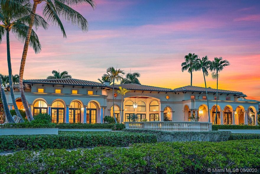 Double Lot Waterfront Estate Home - Rare opportunity to reside on one of a very few double lot estates in prestigious Admirals Cove. The home sprawls over almost 1.3 acres and has 300' of waterfrontage with 2 protected docks for large yachts just minutes from the Intracoastal waterway - A BOATER PARADISE and is truly one of a kind. Flawless architectural design and detailing make this Turtle Beach built home timeless. Lush tropical landscaping provide a private natural oasis, each first floor bedroom has private gardens and winding paths all leading to the wide interior waterways. This home boasts luxurious master suite with wide water views, his and hers closets, lavish marble bath, true chefs kitchen equipped with commercial appliances, 4 gardens, 2 separate 1 bedroom guest suites,